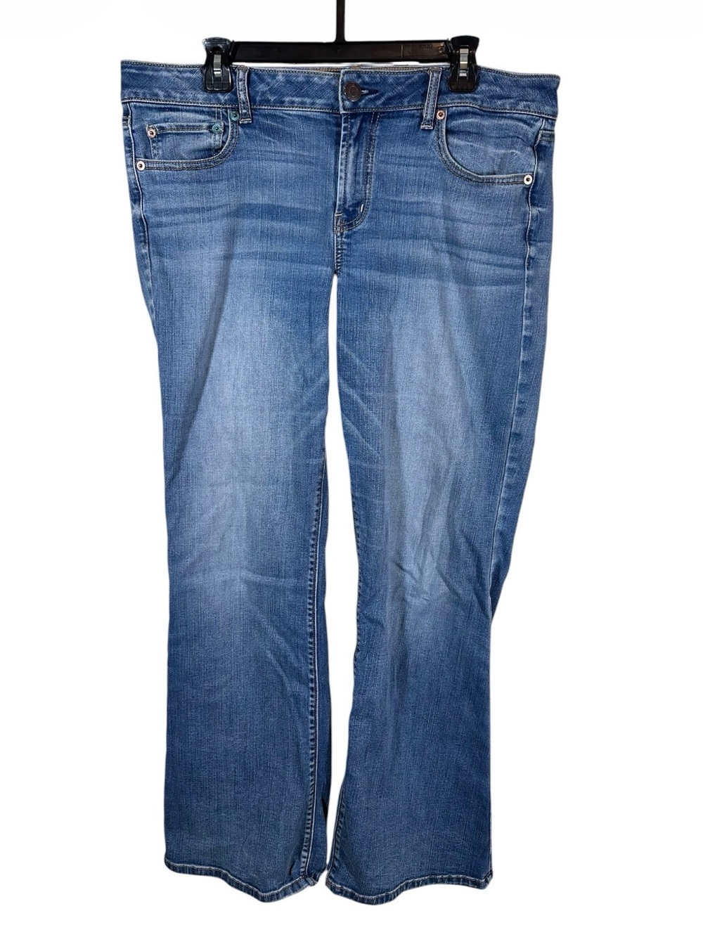 American Eagle Outfitters boot kick super stretch jeans womens 18 tall